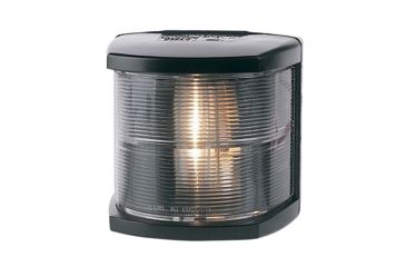 Image of Hella Marine Stern Navigation Light 2nm 12V Incandescent Light w/ Housing, Black Housing, 2984325