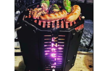 Image of OPMOD HellRazr INCINERATOR Chimney Starter and Portable Grill, Black, INCIN-U-CG-2