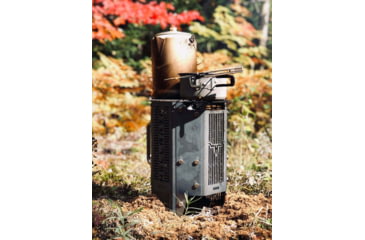 Image of OPMOD HellRazr INCINERATOR Chimney Starter and Portable Grill, Black, INCIN-U-CG-2