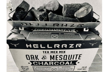 Image of EDEMO HELLRAZR YAMA Charcoal Basket, Silver, YAMA-A-CB-7, EDEMO1