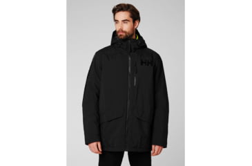 Image of Helly Hansen Active Fall 2 Parka - Mens, Black, Extra Large, 53325-990-XL