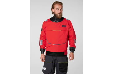 Image of Helly Hansen Aegir Race Smock Pro Jacket - Mens, Alert Red, 2XL, 33976-222-2XL