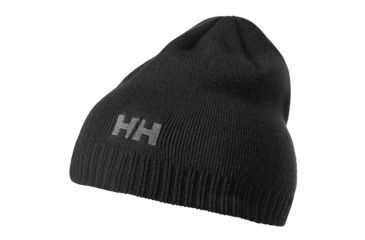 Image of Helly Hansen Brand Beanie - Mens-Black