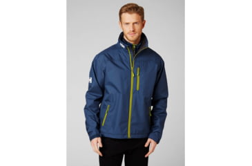 Image of Helly Hansen Crew Jacket - Mens, North Sea Blue, 4XL, 30263-603-4XL