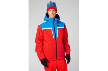 Image of Helly Hansen Dukes Jacket - Mens, Alert Red, Large, 65669-222-L