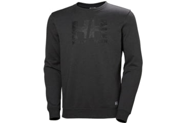 Image of Helly Hansen F2F Cotton Sweater - Mens, Ebony, Large, 62933-980-L