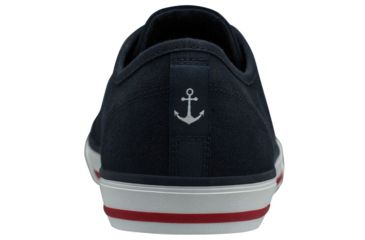 Image of Helly Hansen Fjord Canvas Shoe V2 - Mens, Navy/Red/Off White, 11.5, 11465-597-11.5
