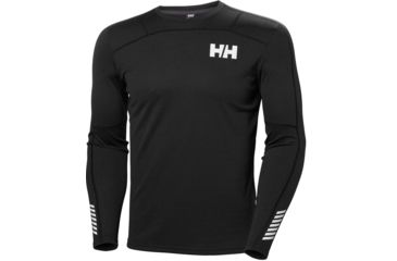 Image of Helly Hansen HH Lifa Active Crew - Mens, Black, Extra Large, 48308-991-XL