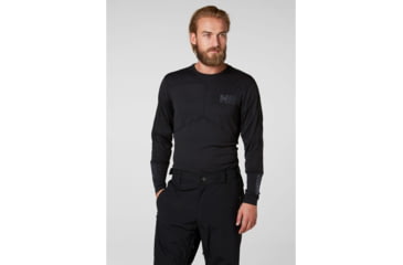 Image of Helly Hansen Hh Lifa Active Crew - Mens, Black, XS, 48308-990-XS