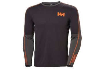 Image of Helly Hansen HH Lifa Active Crew - Mens, Ebony, Large, 48308-980-L