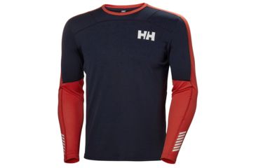 Image of Helly Hansen HH Lifa Active Crew - Mens, Navy, Extra Large, 48308-597-XL
