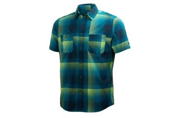 Image of Jotun Nordic Short Sleeve Shirt - Mens-Mineral Green-Small