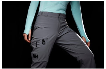 Image of Helly Hansen Odin Mountain Softshell Pant - Womens, Quiet Shade, Medium, 62911-971-M