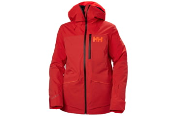 Image of Helly Hansen Powchaser Lifaloft Jacket - Womens, Alert Red, Extra Small, 65701222-XS