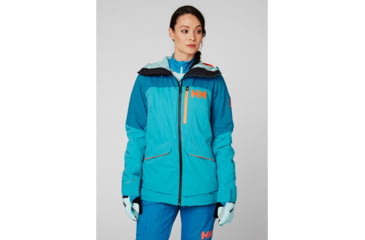 Image of Helly Hansen Powchaser Lifaloft Jacket - Womens, Scuba Blue, Large, 65701-511-L