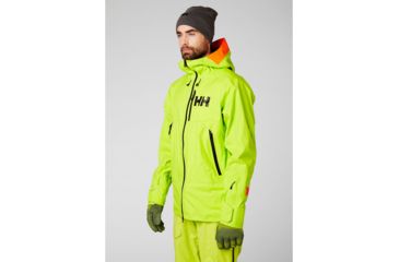 Image of Helly Hansen Sogn Shell Jacket - Mens, Azid Lime, Medium, 65568-402-M