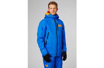 Image of Helly Hansen Sogn Shell Jacket - Mens, Electric Blue, Small, 65568-639-S