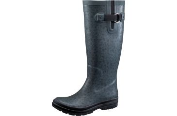 Image of Helly Hansen Veierland 2 Graphic Rubber Boot - Women's-Rock/Jet Black-Medium-10