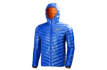 Image of Helly Hansen Verglas Hooded Down Insulator Jacket - Men's-Classic Blue-Large