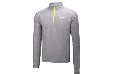 Image of Helly Hansen VTR 1/2 Long Sleeve Zip - Mens-Penguin Heather-Large