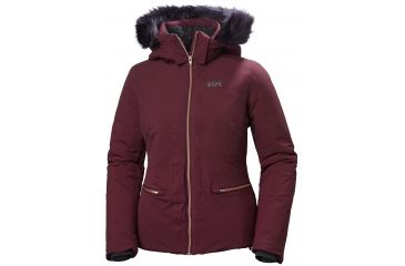 Image of Helly Hansen Whitestar Jacket - Women's, Port, Small, 65555-117-S