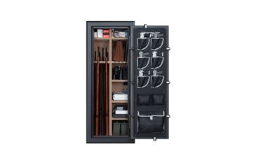 Image of USED Heritage Security Products 24 Gun Fire and Water Safe with E-Lock, Santex Silver, Oversized, 24ESSH, EDEMO1, Used, Condition Like New, Inspect and Rebox