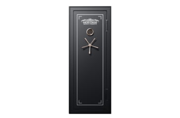 Image of Heritage Security Products 24 Gun Fire and Waterproof Gun Safe with E-Lock, Black Santex, Oversized, 24EBH