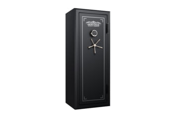 Image of Heritage Security Products 24 Gun Fire and Waterproof Gun Safe with E-Lock, Black Santex, Oversized, 24EBH