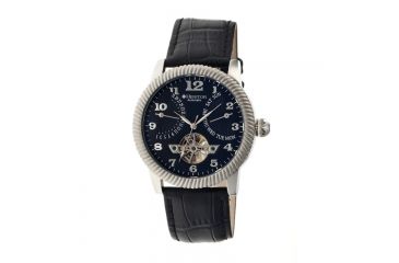 Image of Heritor Automatic Hr2002 Piccard Mens Watch, Black HERHR2002