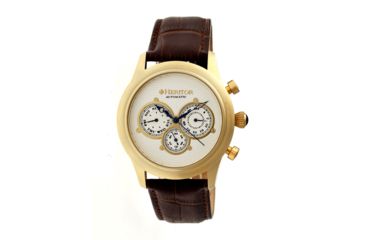 Image of Heritor Earnhardt Collection Mens Watch, Dark Brown HERHR3103