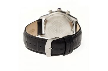 Image of Heritor Earnhardt Collection Mens Watch, Silver Dial, Black HERHR3101