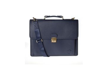 Image of Hero Briefcase Mckinley Series 545BLU Better Than Leather, Blue HROB545BLU