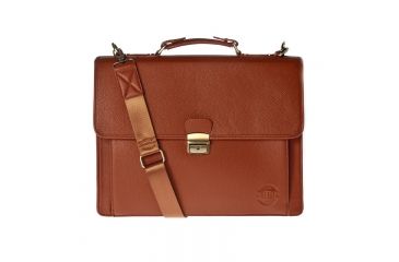 Image of Hero Briefcase Mckinley Series 545BRN Better Than Leather, Brown HROB545BRN