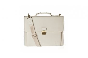 Image of Hero Briefcase Mckinley Series 545CRM Better Than Leather, White HROB545CRM