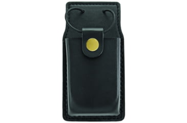 Image of HERO'S PRIDE AirTek Deluxe Swivel Universal Radio Holder, Medium, Plain, Brass Hardware, Black, 1440BPA