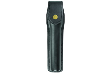 Image of HERO'S PRIDE AirTek Flashlight Case, Large, 33mm, Plain, Brass Hardware, Black, 1470PA