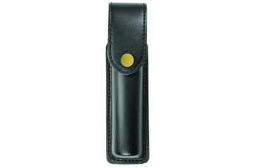 Image of HERO'S PRIDE AirTek Flashlight Case, Medium, 28mm, Plain, Brass Hardware, Black, 1466PA