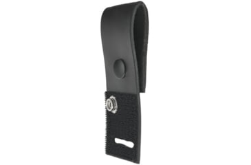Image of HERO'S PRIDE Leather Mic Holder, Plain, Black, 1516PB-01