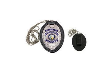 Image of Heros Pride Recessed Oval Badge Holder with Hook Closure, NY Lion 9150T-0007