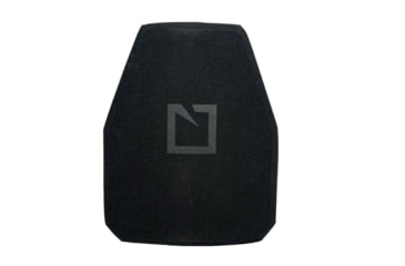 Image of Hesco 800 Series 4800 Level IV Stand Alone Armor Plate, Small SAPI Cut, Black, 4800-SA-MC-S