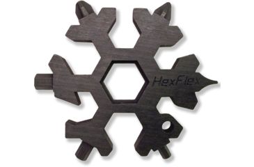 Image of HexFlex Adventure Tool Black Standard Fixed Blade Knife, Handle HEXBO23S