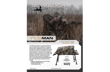 Image of Higdon Outdoors 31528 MOmarsh Invisi-man Blind Optifade Marsh