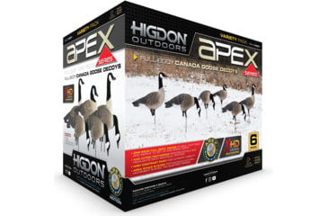 Image of Higdon Outdoors APEX Full-Size Full-Body Variety Pack Decoy, Canada, 6 Pack, 72237