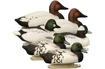 Image of Higdon Outdoors Battleship Diver Pack Decoy, Foam Filled, All Drakes, Larger than Lifesize, 16994