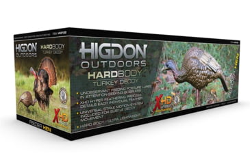 Image of Higdon Outdoors Hard Body Feeder Hen Turkey Decoy, 63122