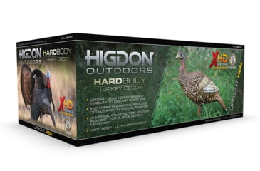 Image of Higdon Outdoors Hard Body Upright Hen Turkey Decoy, 63111