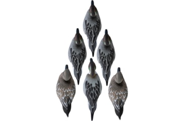 Image of Higdon Outdoors Pintail Foam Filled Floaters Decoy, 6 Pack, Smaller than Lifesize, 19521
