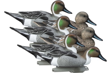 Image of Higdon Outdoors Pintail Foam Filled Floaters Decoy, 6 Pack, Smaller than Lifesize, 19521