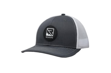 Image of Higdon Outdoors Riven Logo Patch Hat Grey/White, 65011