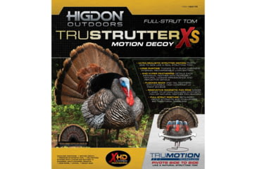 Image of Higdon Outdoors TruStrutter XS Motion Turkey, 12V Li-ion, 63175